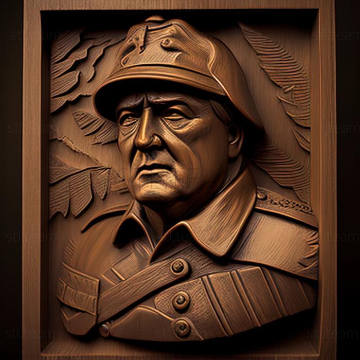 Heads General Patton PattonGeorge Scott